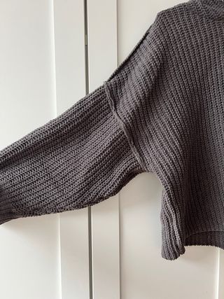 Jersey Sudadera  Pull&Bear Gris Talla S