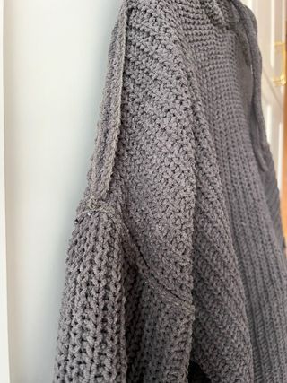 Jersey Sudadera  Pull&Bear Gris Talla S