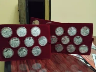 Colección Monedas Plata