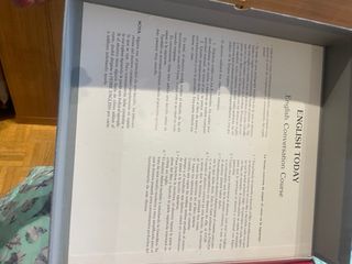 curso de inglés vintage