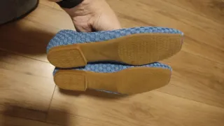 Manoletinas azules Vivaia Talla 39