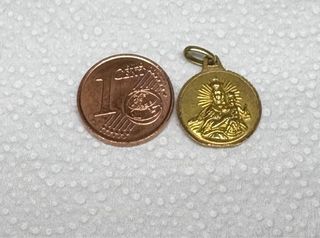 Colgante Virgen Oro