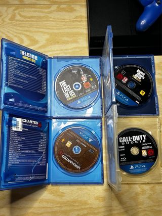 PS4 + Mando + 4 Juegazos