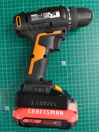 Adaptador Worx para Stanley v20 craftsman