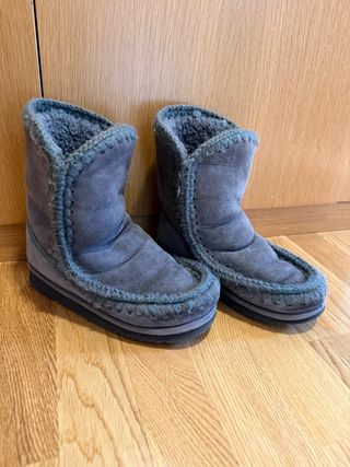 Botas Mou grises talla 38
