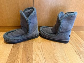 Botas Mou grises talla 38