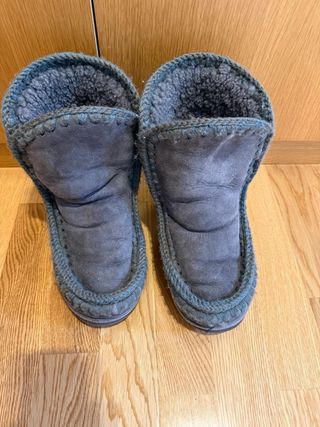 Botas Mou grises talla 38