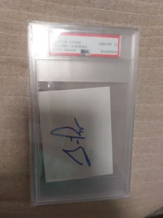 Scottie Pippen PSA Autenticado y Certificado