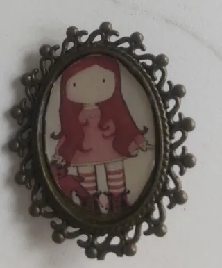 Lote Broches Artesanales y Vintage