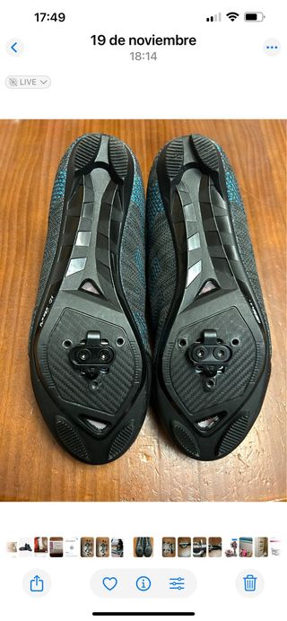 MASSI ÍCARO Zapatilla Ciclismo Negra/Azul