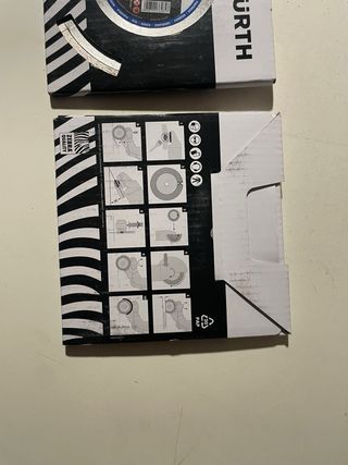 2 Discos Corte WÜRTH SUPER FINE EVO 125mm