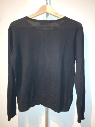 Jersey Mango Básico Negro Talla M