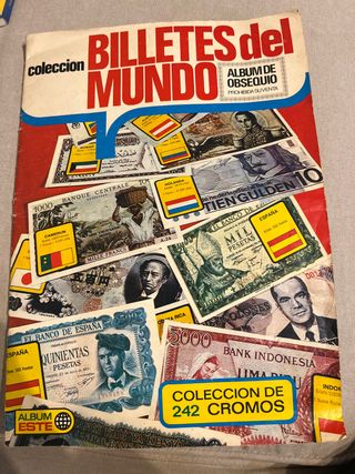Colección Billetes del Mundo. Año 1974