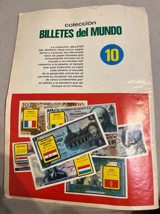 Colección Billetes del Mundo. Año 1974