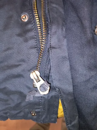 Abrigo largo invierno Springfield azul