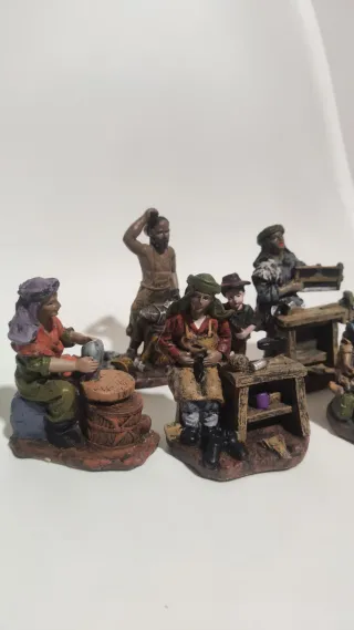 Lote Figuras Belén Artesanales