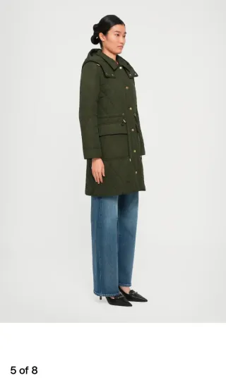 Michael Kors Giubbotto Verde Trapuntato originale