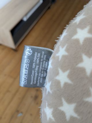 Almohada de viaje mono peluche