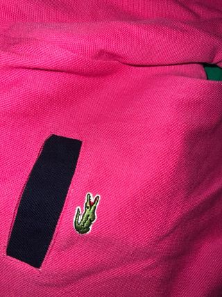 Conjunto 2 Polos Lacoste Rosa e Verde