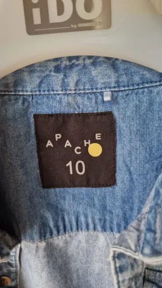 Camisa tejana Apache talla 10