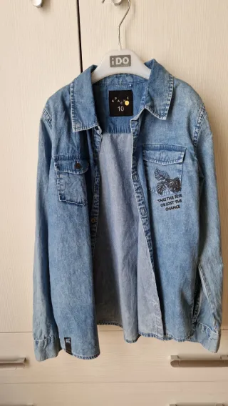 Camisa tejana Apache talla 10