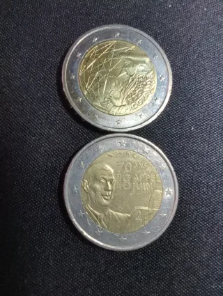 2 Monete 2 Euro Estere