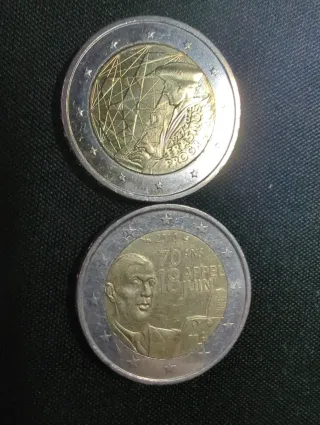 2 Monete 2 Euro Estere