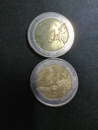 2 Monete 2 Euro Estere