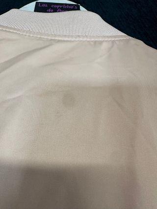 Chaqueta bomber Zara rosa coral oversize