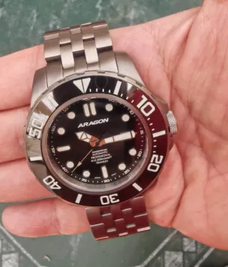 Reloj Aragon 50mm  Titanio