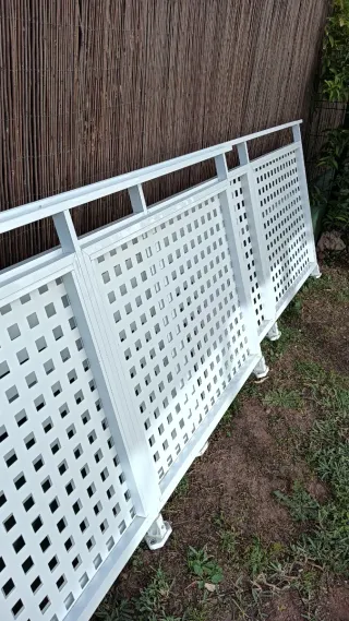 Valla Blanca Terraza o Jardín