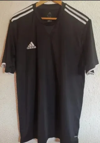 Adidas Camiseta Sudadera Abrigo Negro