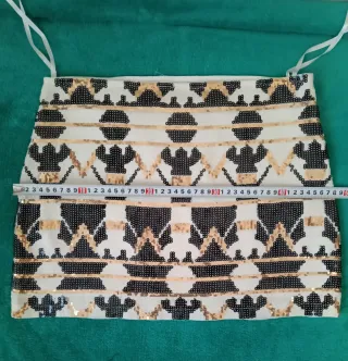 Falda fiesta lentejuelas oro y fiesta