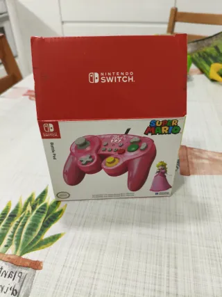 Mando Hori Nintendo Switch USB Rosa