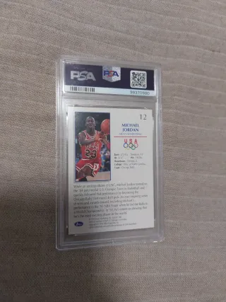 1992 Michael Jordan Impel Olympicards PSA 10