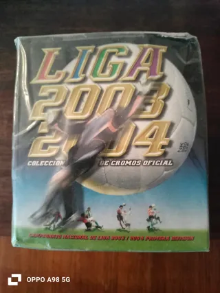 Caja Cromos Liga 2003 2004 03 04