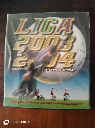 Caja Cromos Liga 2003 2004 03 04