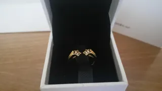 Anillo Pandora Ajustable Estrellas