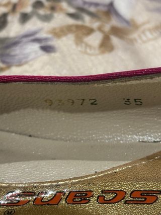 Zapatos Fallera Niña Descans Multicolor