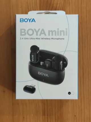 Micrófono Inalámbrico BOYA Mini 2.4 GHz