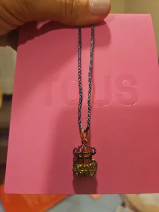 Colgante Tous Zafiros Oro Nuevo