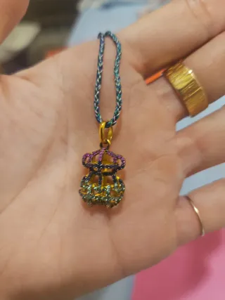 Colgante Tous Zafiros Oro Nuevo