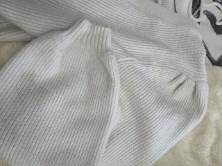 Jersey blanco de punto