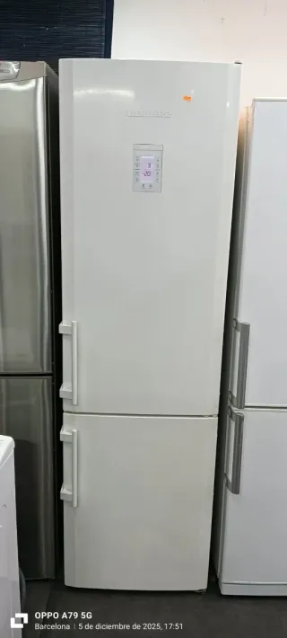 Nevera Combi Liebherr energía A+ Blanca