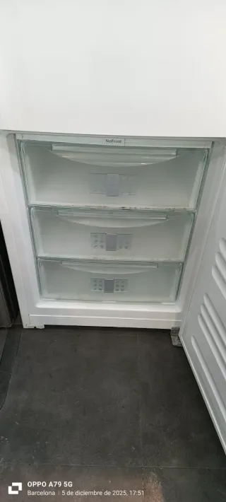 Nevera Combi Liebherr energía A+ Blanca