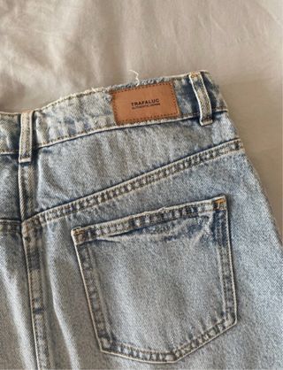 Mini falda vaquera Zara