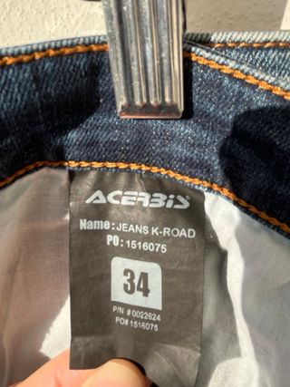 Pantalón vaquero moto