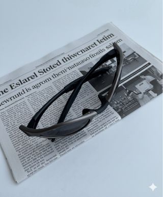 Gafas Oakley style vintage Y2K grey,metallic black