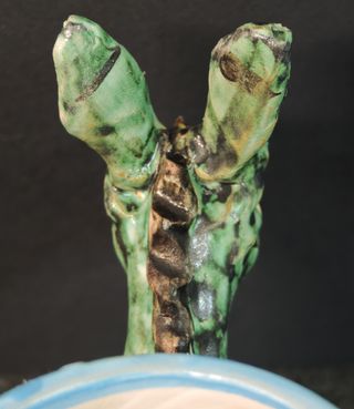 Solimene Vietri Asino Carretto Ceramica