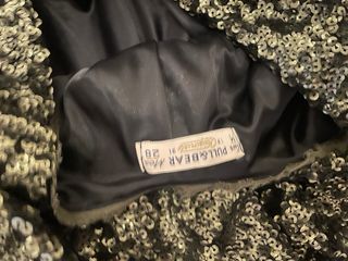 Vestido lentejuelas verde